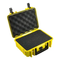 B&W B+W Type 1000 Case, Yellow/foam Lined -Telescope Shop B W Type 1000 case yellow foam lined 2