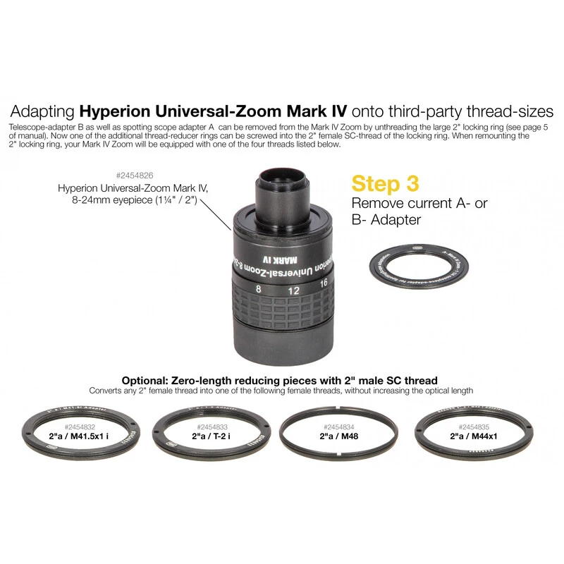 Baader Adapter 2" / M41.5 X 1 Zero-length 4 Baader Adapter 2" / M41.5 X 1 Zero-length - Image 4