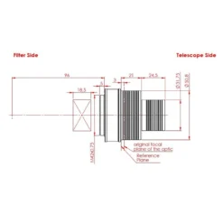 Baader Telecentric TZ-3S SunDancer II 8 Baader Telecentric TZ-3S SunDancer II -Telescope Shop Baader Telecentric TZ 3S SunDancer II 3