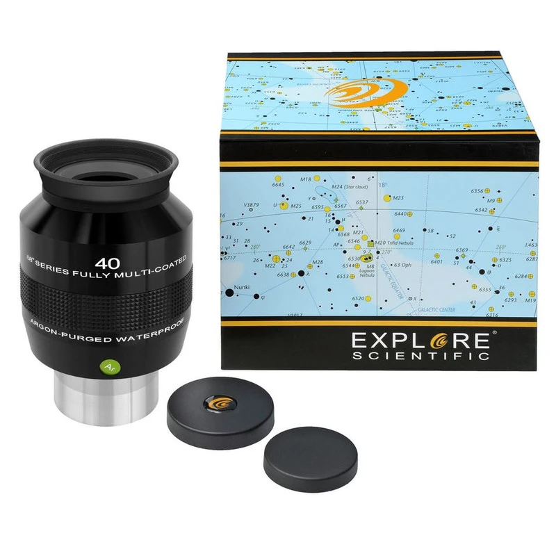 Explore Scientific 2", 68° 40mm N2-filled Eyepiece 2 Explore Scientific 2", 68° 40mm N2-filled Eyepiece - Image 2