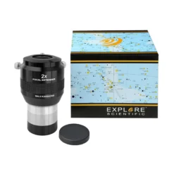 Explore Scientific Barlow Lens 2x Focal Extender 2" -Telescope Shop Explore Scientific Barlow Lens 2x Focal Extender 2 1 2