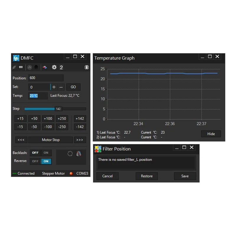 PegasusAstro Dual Motor Focus Controller DMFC 3 PegasusAstro Dual Motor Focus Controller DMFC - Image 3