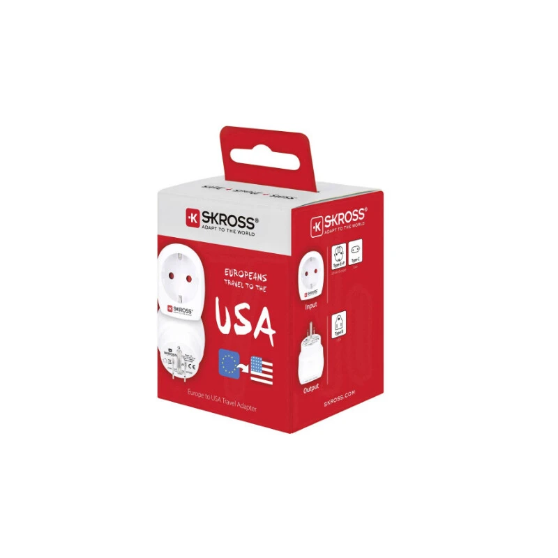 Skross Power Pack Reiseadapter Europe To USA 5 Skross Power Pack Reiseadapter Europe To USA - Image 5