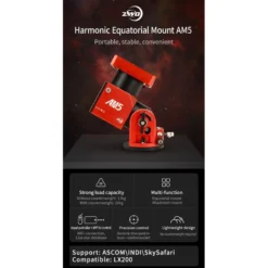 ZWO AM5 Harmonic Equatorial Mount 19 ZWO AM5 Harmonic Equatorial Mount -Telescope Shop ZWO AM5 Harmonic Equatorial Mount 4