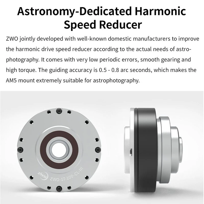 ZWO AM5 Harmonic Equatorial Mount 6 ZWO AM5 Harmonic Equatorial Mount - Image 6