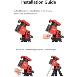 ZWO Counterweight Bar For AM5 / AM3 -Telescope Shop ZWO Counterweight Bar for AM5 AM3 2