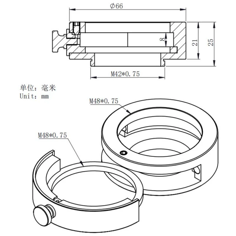 ZWO Filterhalterung Mit Filterschublade 2" 4 ZWO Filterhalterung Mit Filterschublade 2" - Image 4